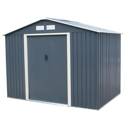 8x6ft garden shed