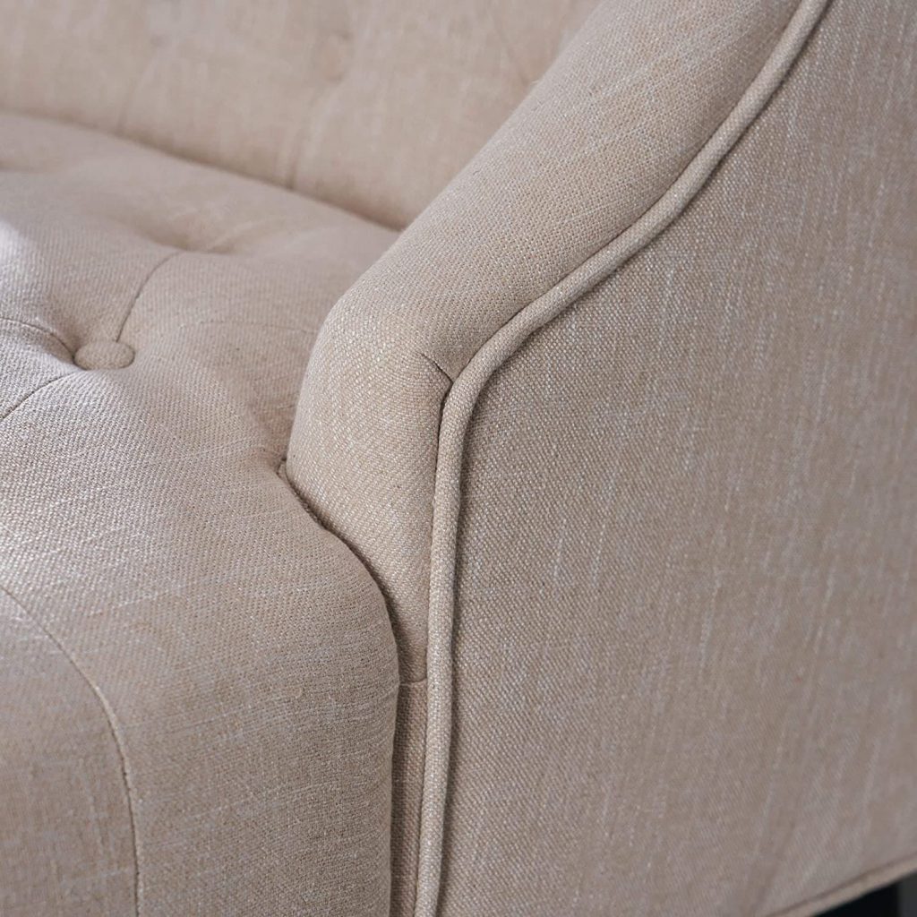 high wingback accent chair