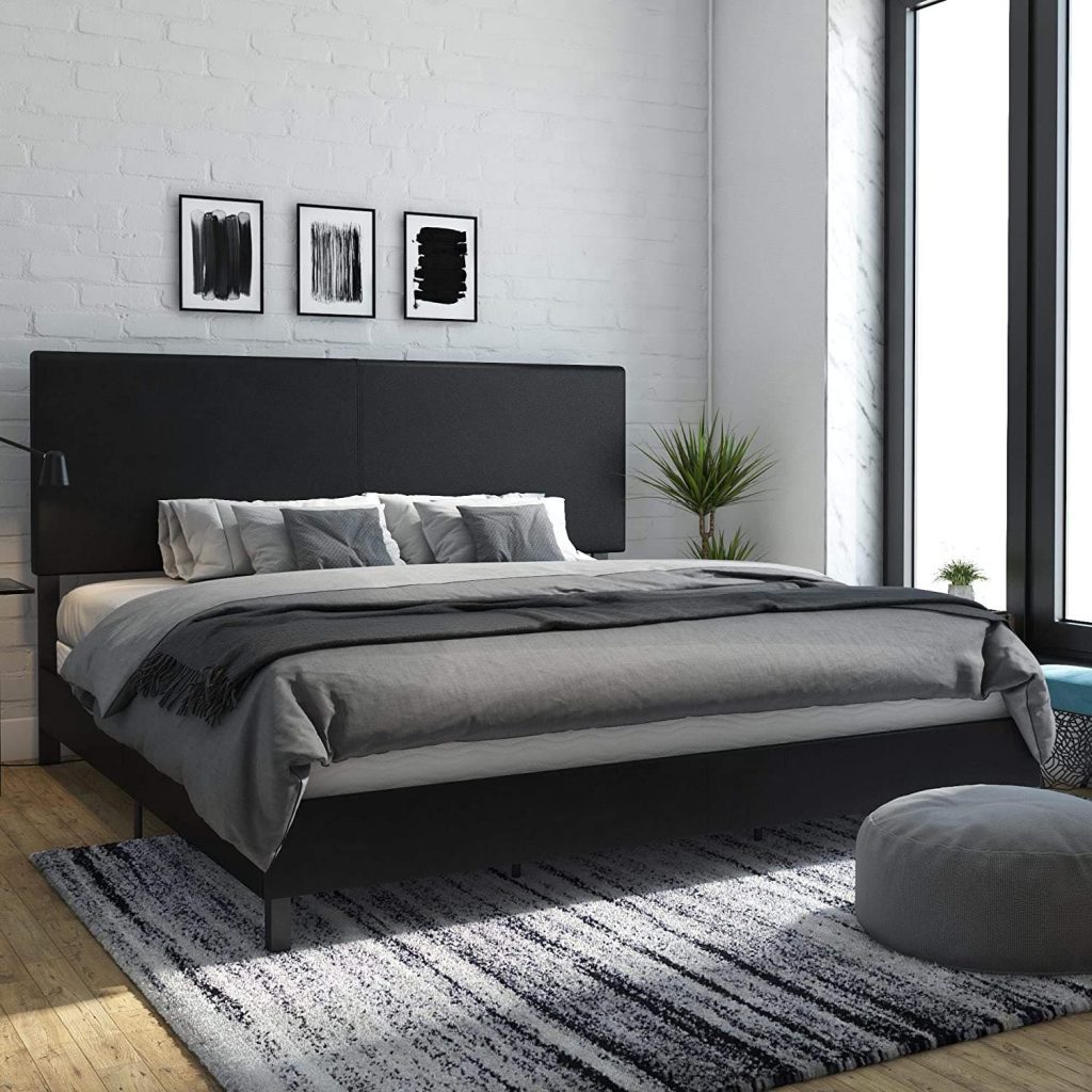 bed frame for box spring and mattress