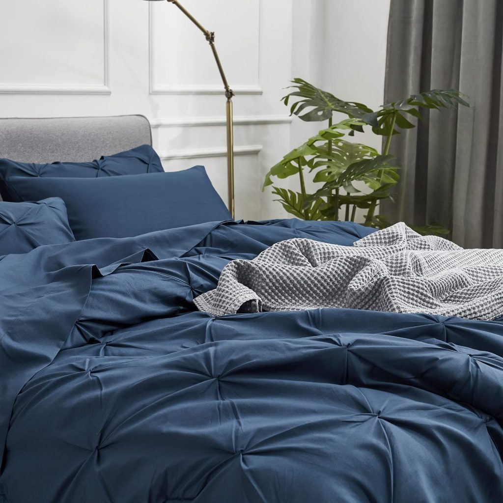 blue comforter set