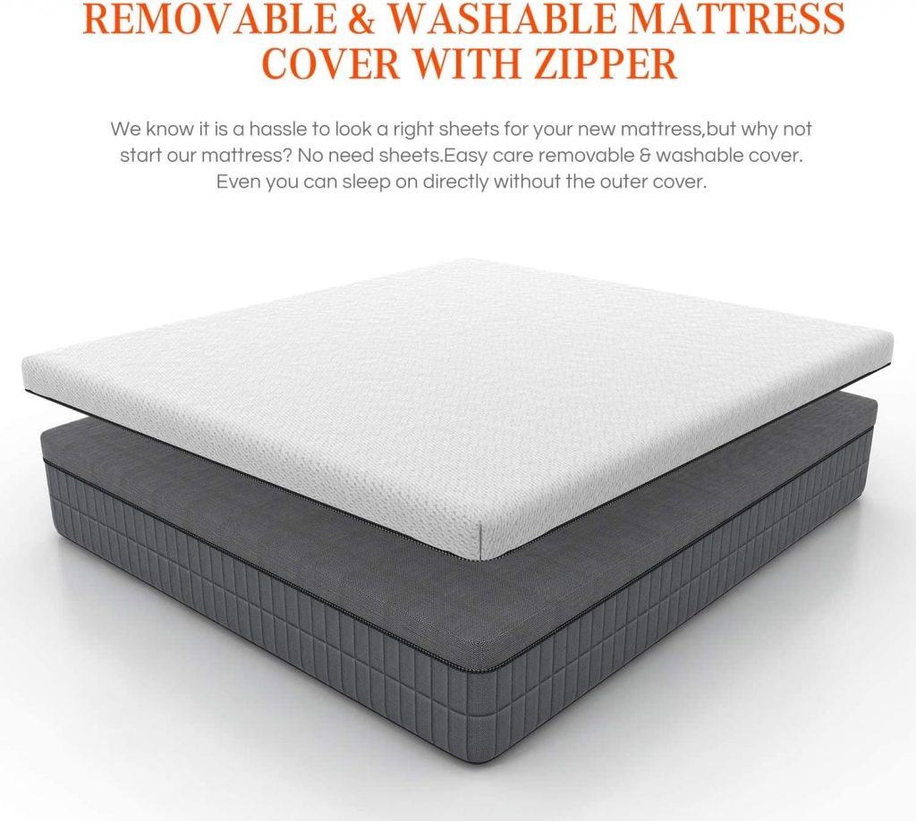 sweetnight 12 inch gel memory foam mattress