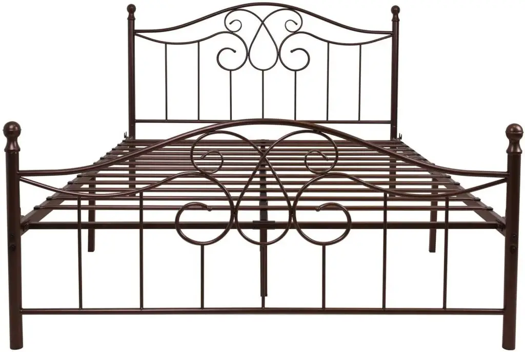 vintage style metal bed