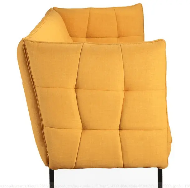 yellow velvet furniture