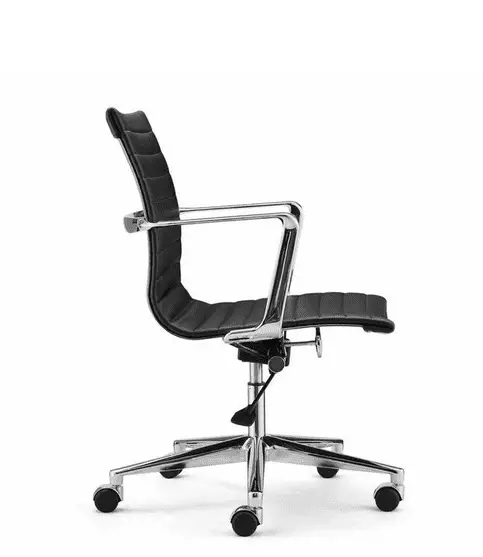 adjustable leather office chair