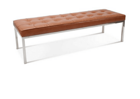 florence knoll three seater bench