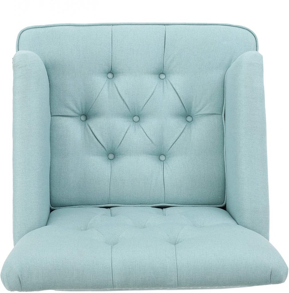 tufted living room chair