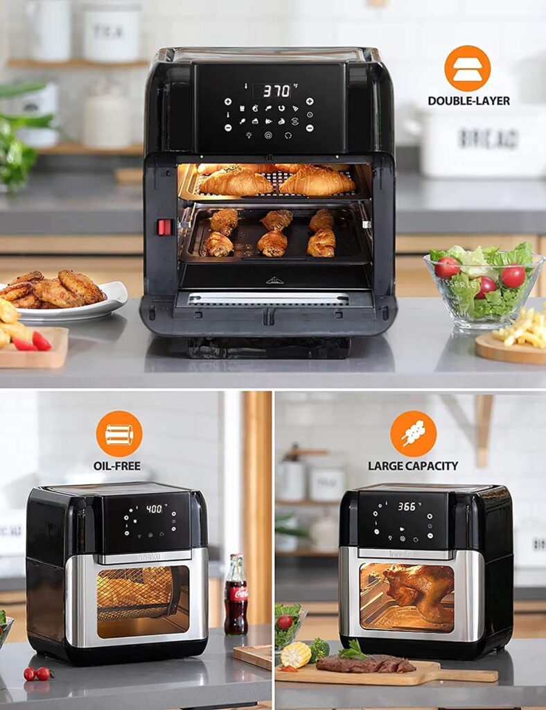 Innsky airfryer and toaster oven
