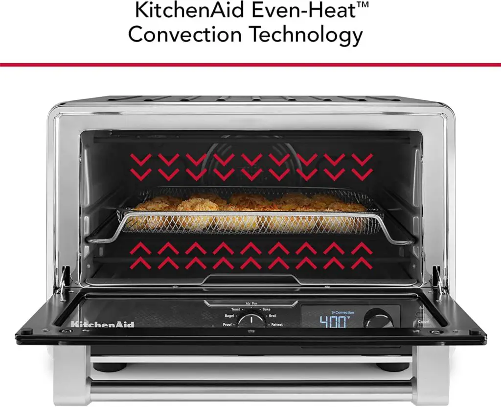 KCO124BM KitchenAid Air Fryer Toaster Oven