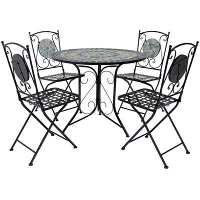 outdoor dining set with bench