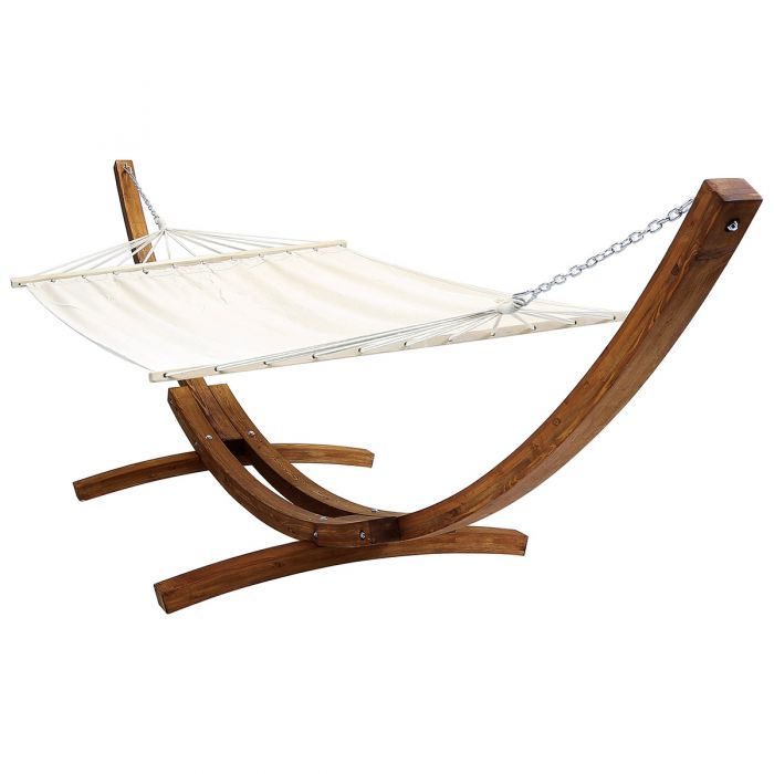 Extra Large Outdoor Hammock on Wooden Stand - Two Seater outdoor garden hammock