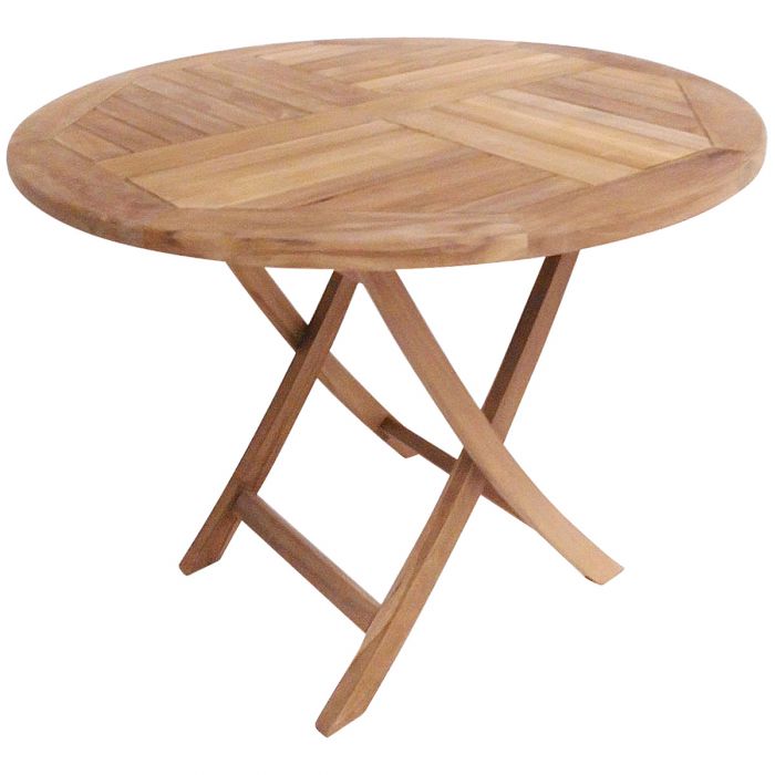 outdoor wood folding bistro table