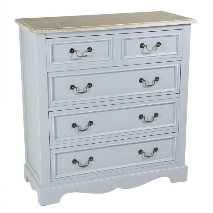 chest with five drawers