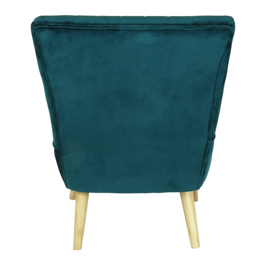 forest green velvet chair