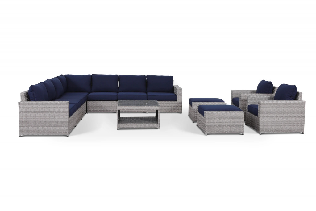 rattan outdoor sectional