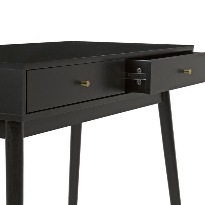 small black bedroom table