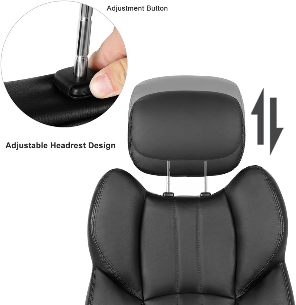 adjustable headrest design