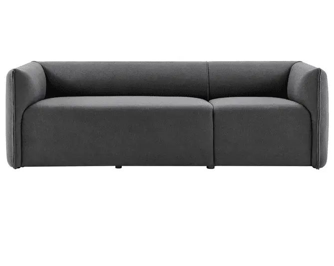 gray fabric sofa