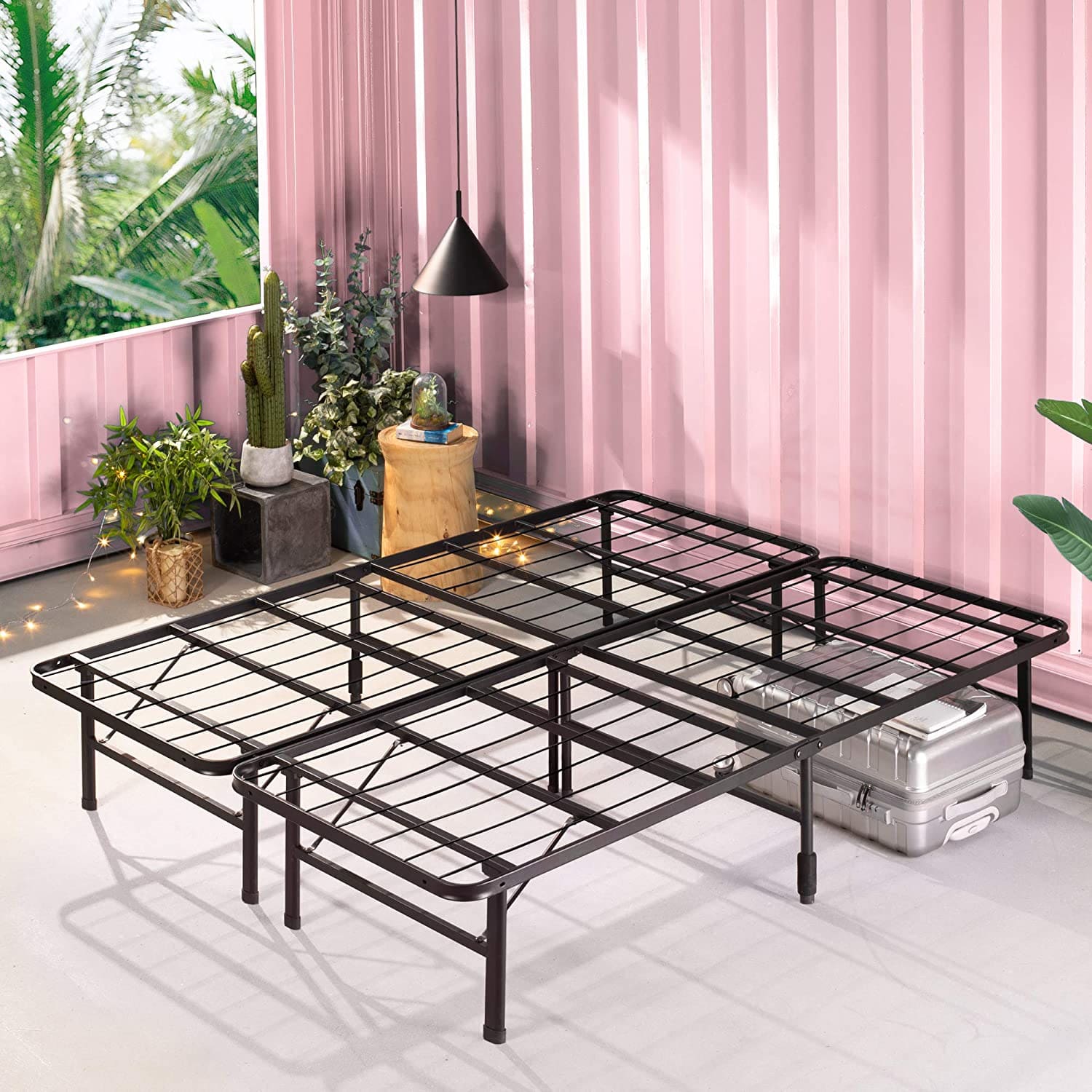 zinus 14 inch smartbase mattress foundation platform bed frame