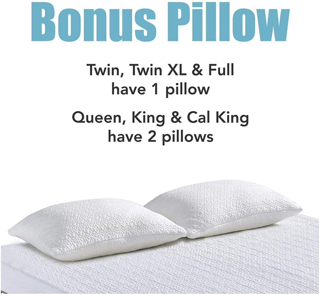 bonus pillows 