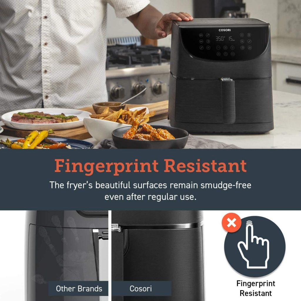 fingerprint resistant surface