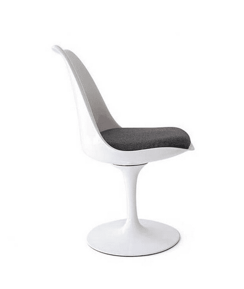 knoll tulip chairs - side view