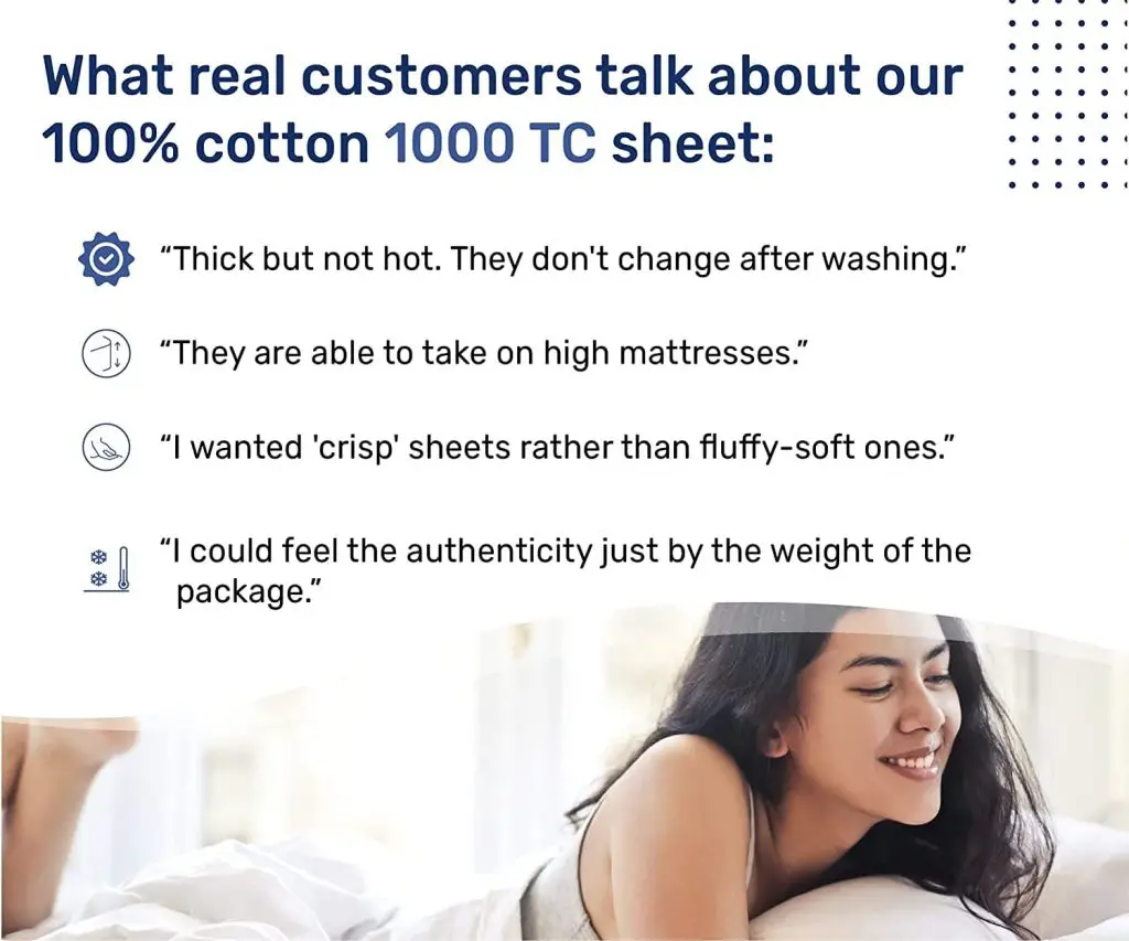 sateen weave egyptian cotton bedsheets set - what customers say about this sheets set