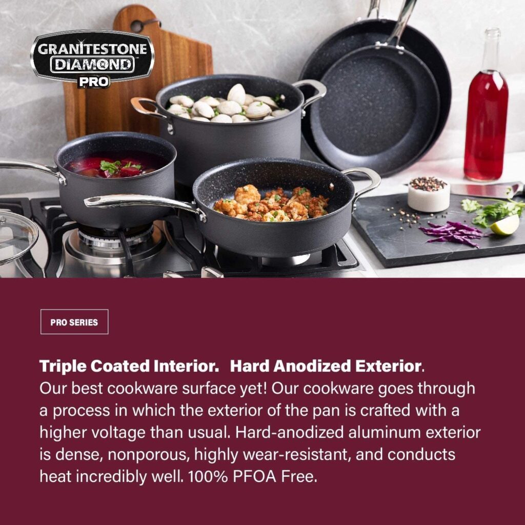 Hard Anodized Cookware Set 