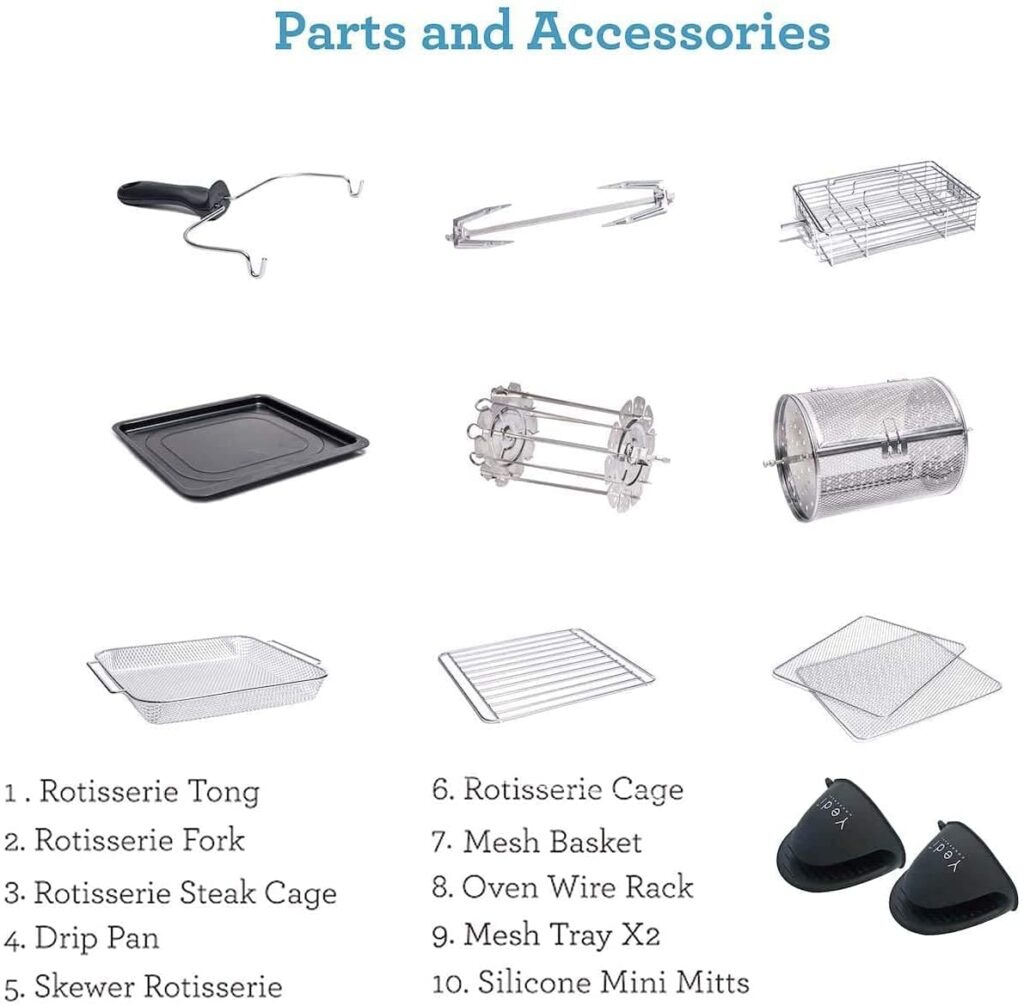 a host of parts and accessories