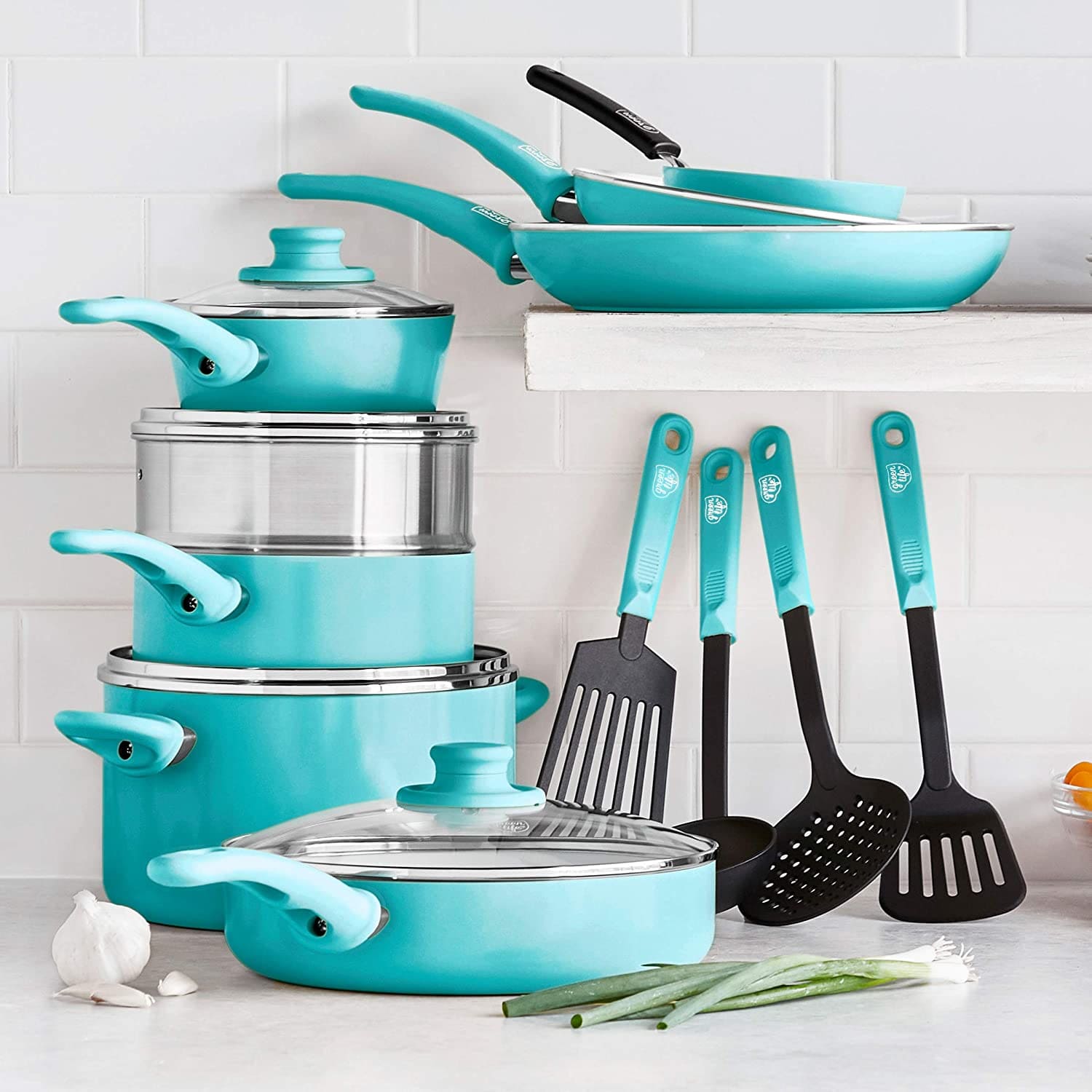 greenlife soft grip pots and pans