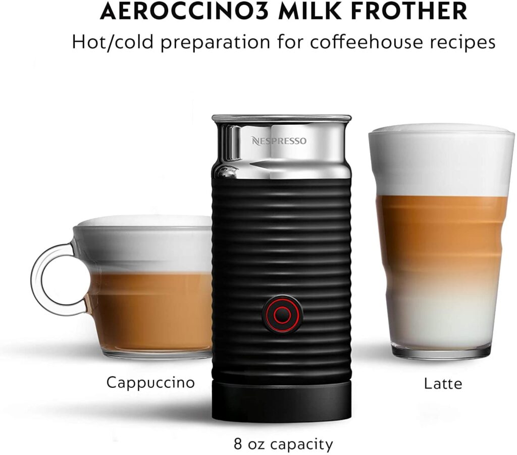 nespresso vertuoplus limited-edition bundle - brews cappuccino and latte