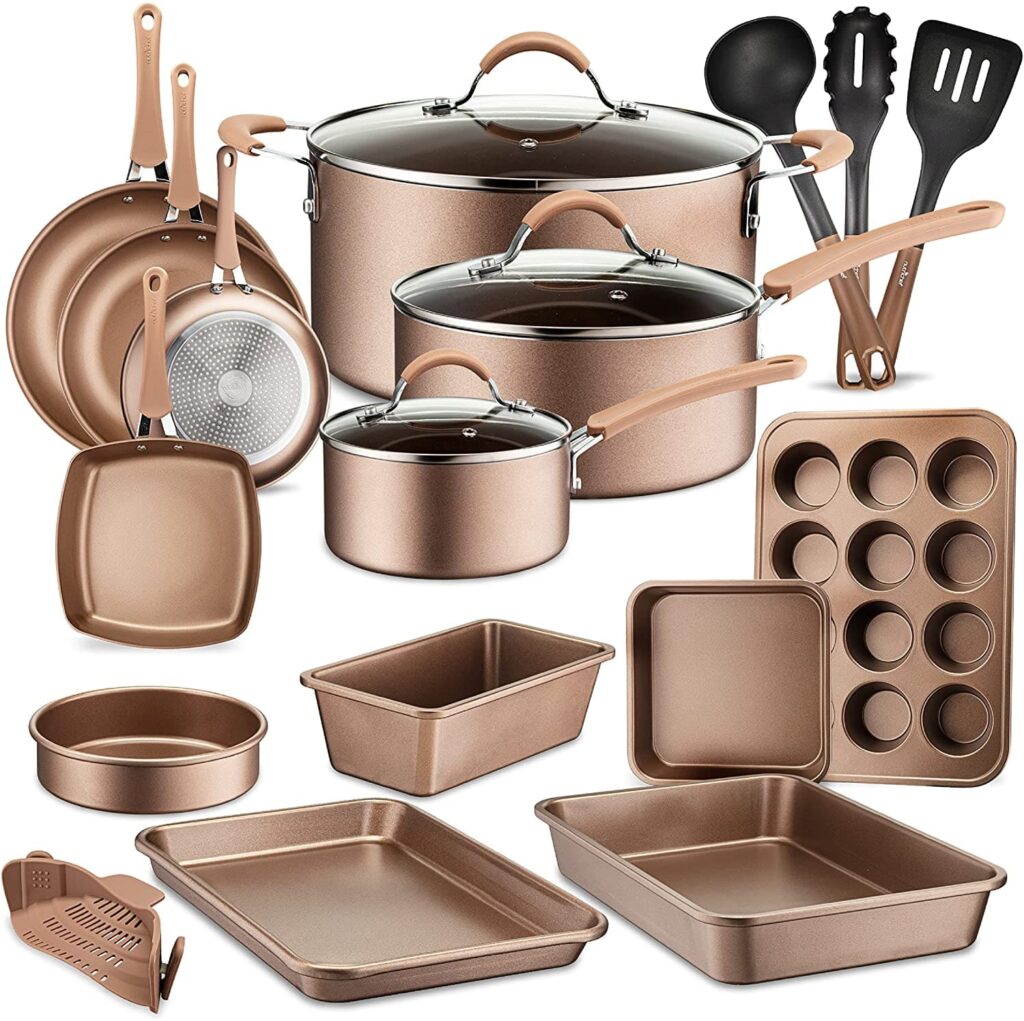 nutrichef cookware set