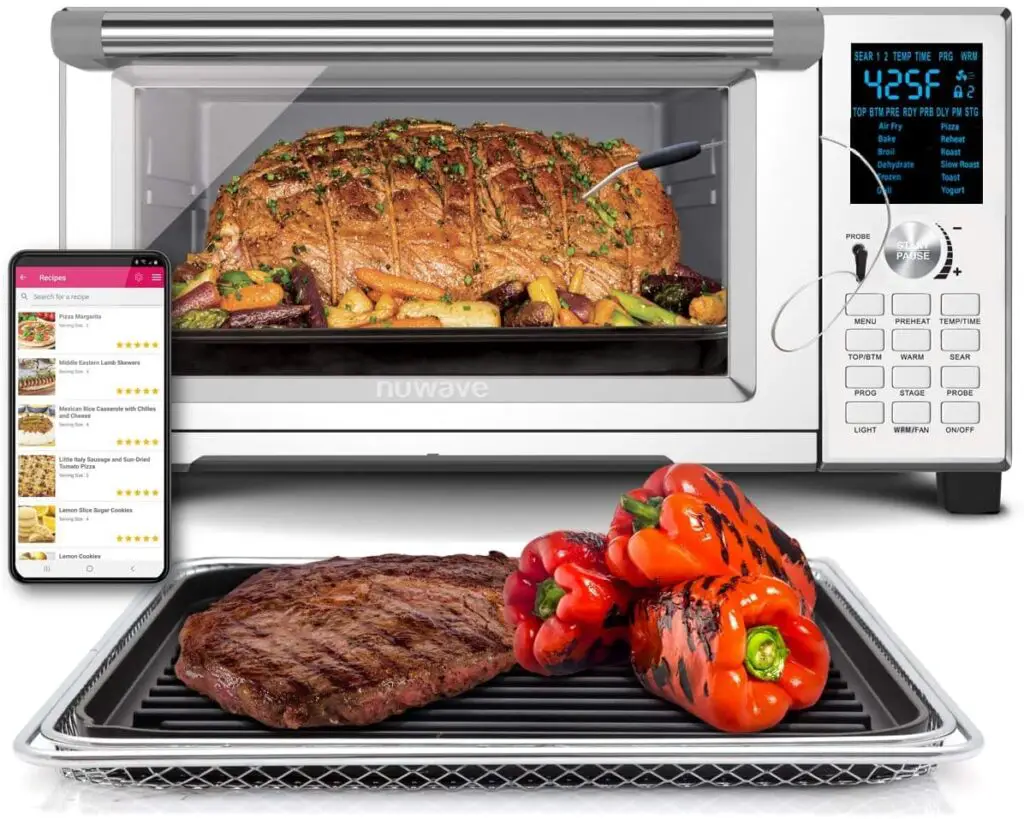nuwave bravo xl smart oven - front view